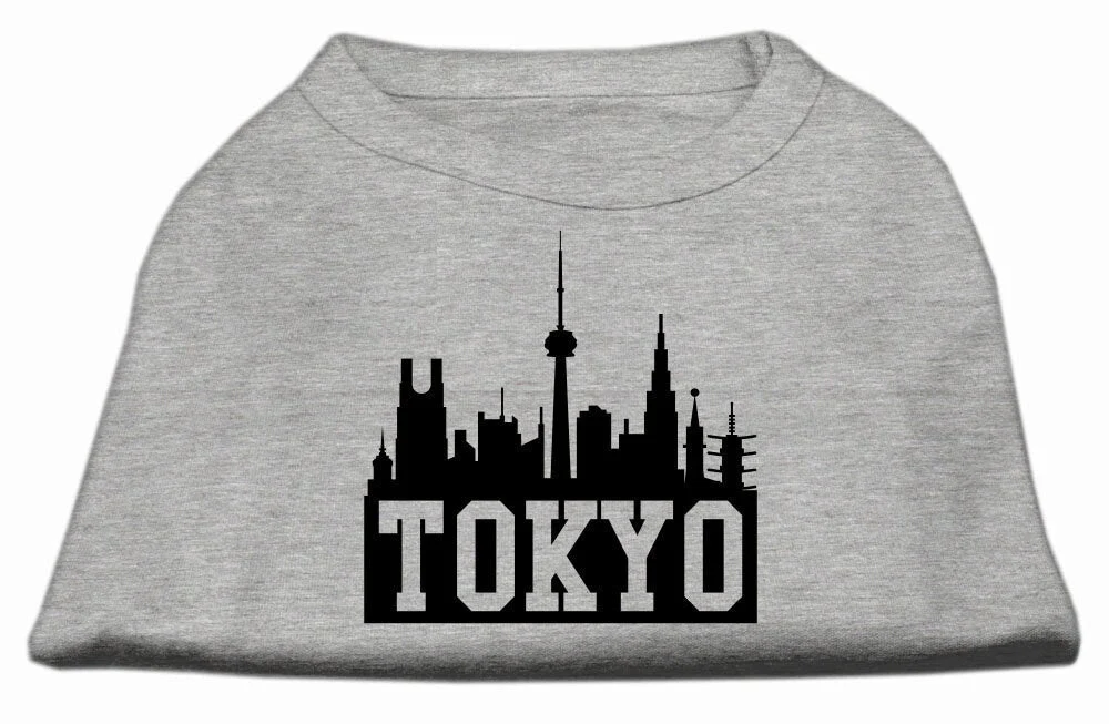 Pet Dog & Cat Shirt Screen Printed, "Tokyo Skyline" - Image 9