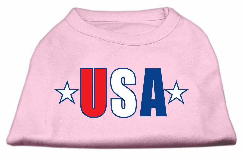 Pet Dog & Cat Shirt Screen Printed, "USA Star" - Image 10