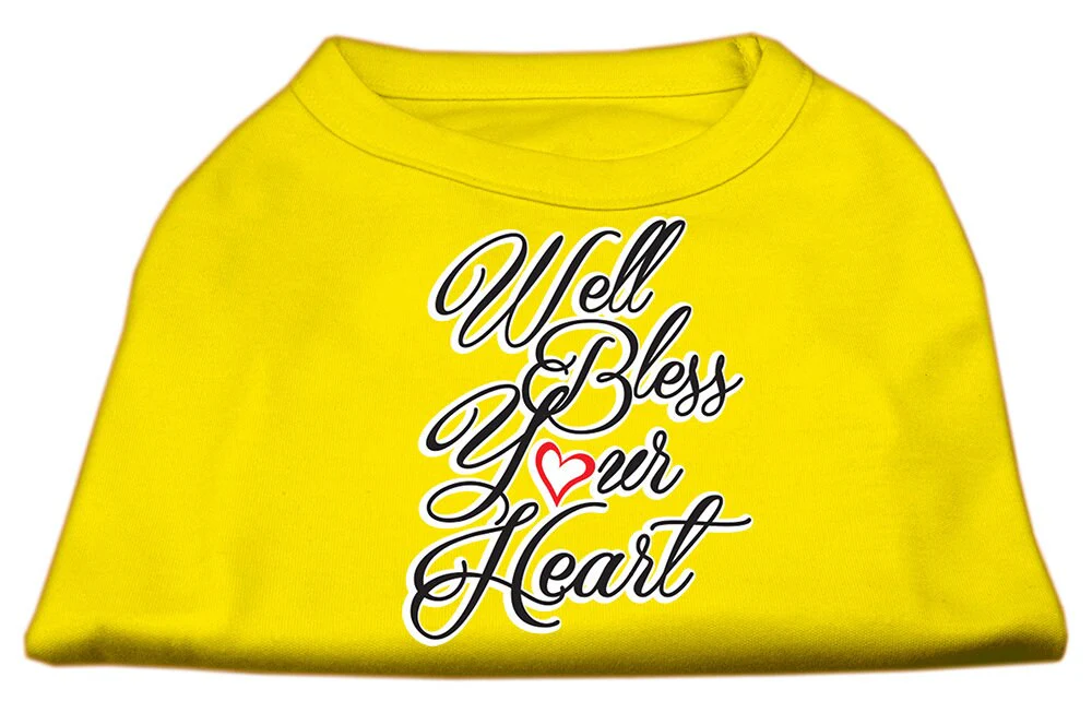 Pet Dog & Cat Shirt Screen Printed, "Well Bless Your Heart" - Image 6