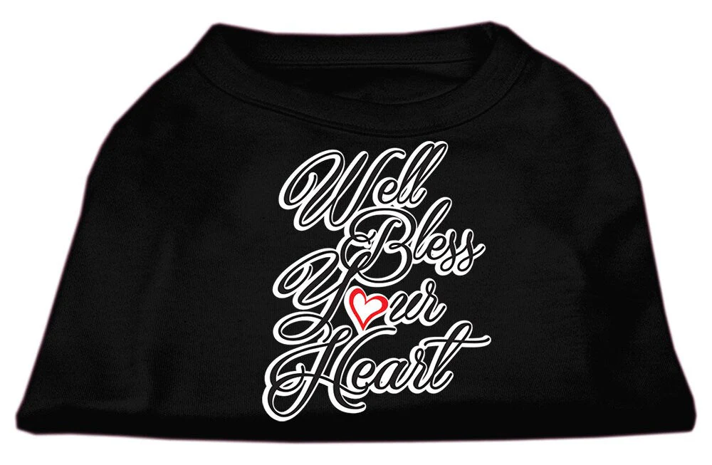 Pet Dog & Cat Shirt Screen Printed, "Well Bless Your Heart" - Image 7