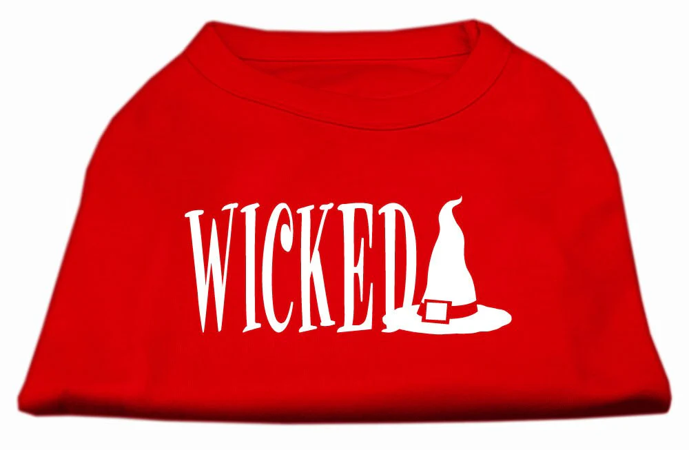 Pet Dog & Cat Shirt Screen Printed, "Wicked" - Image 10