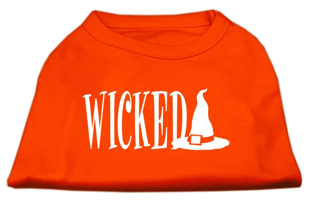 Pet Dog & Cat Shirt Screen Printed, "Wicked" - Image 5