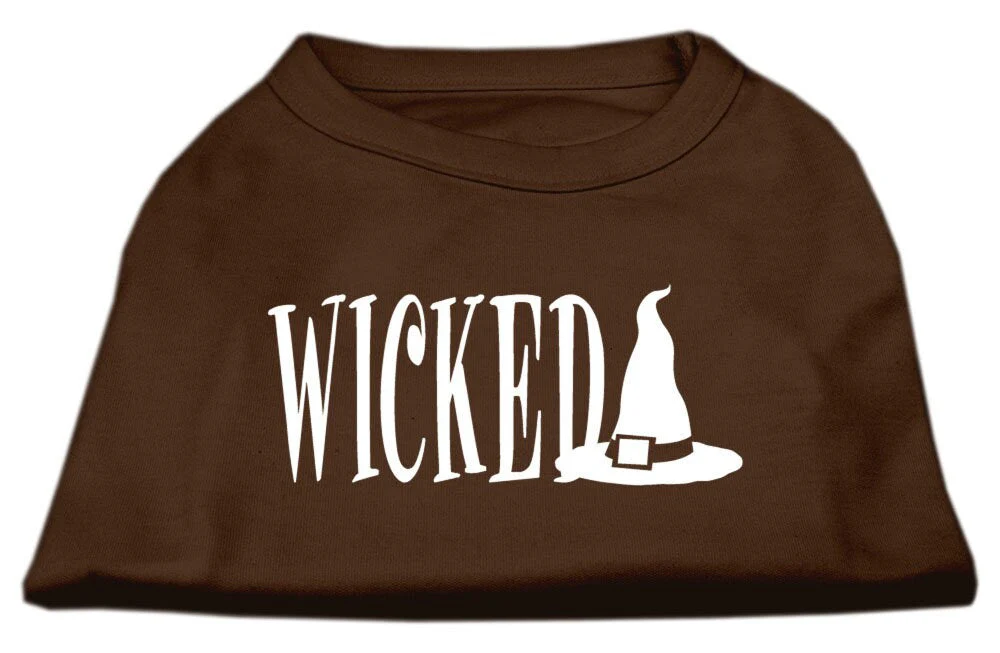 Pet Dog & Cat Shirt Screen Printed, "Wicked" - Image 8