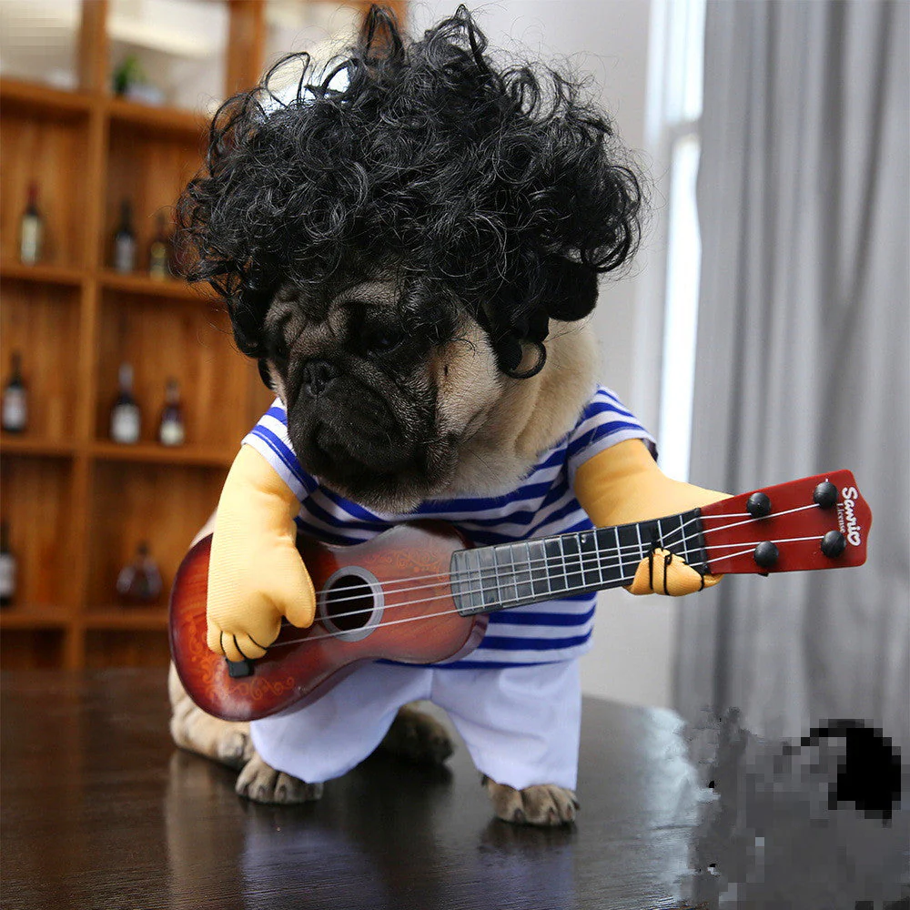 Pet dog guitarist dress - Image 3