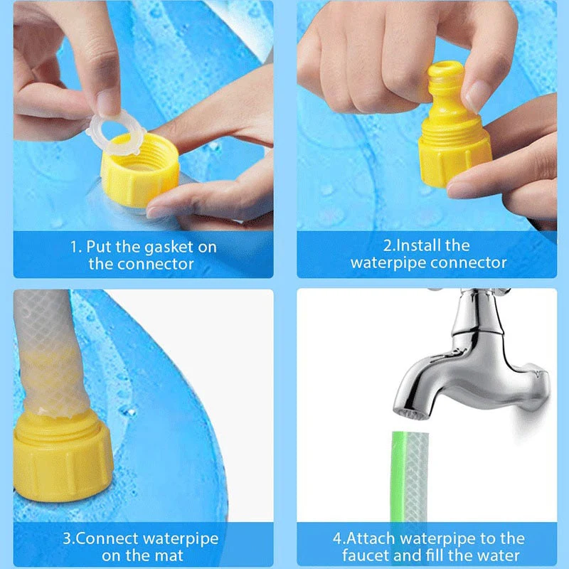 Pet Dog Sprinkler Pad Play Cooling Mat - Image 4