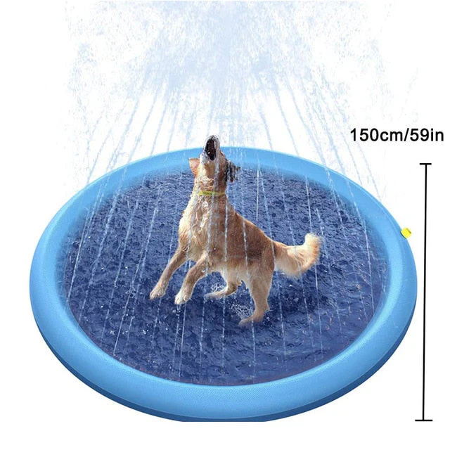 Pet Dog Sprinkler Pad Play Cooling Mat - Image 6