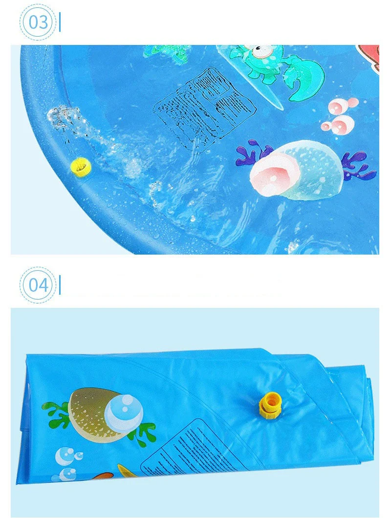Pet Dog Sprinkler Pad Play Cooling Mat - Image 8