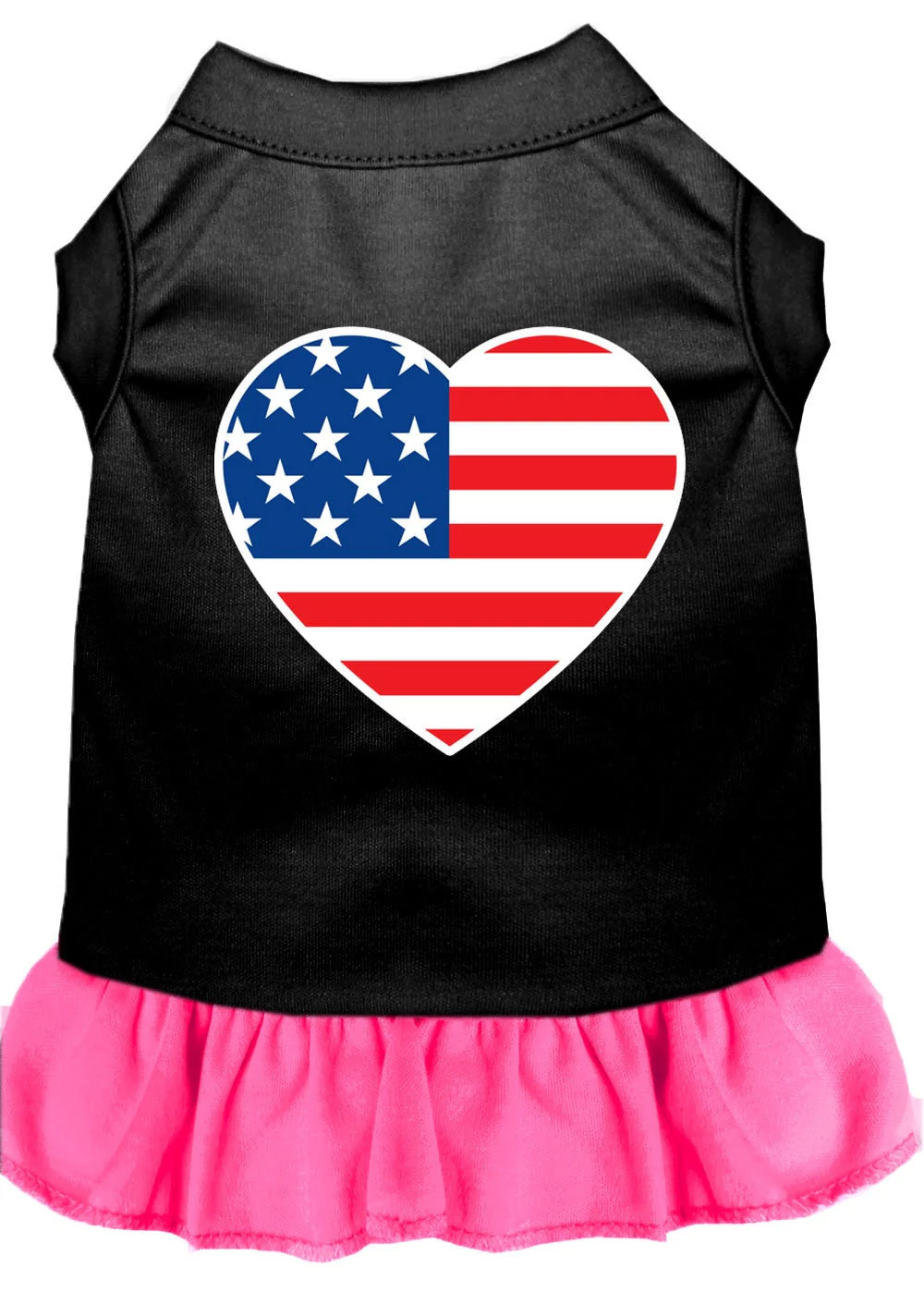 Pet Dress "American Flag Heart" - Image 8