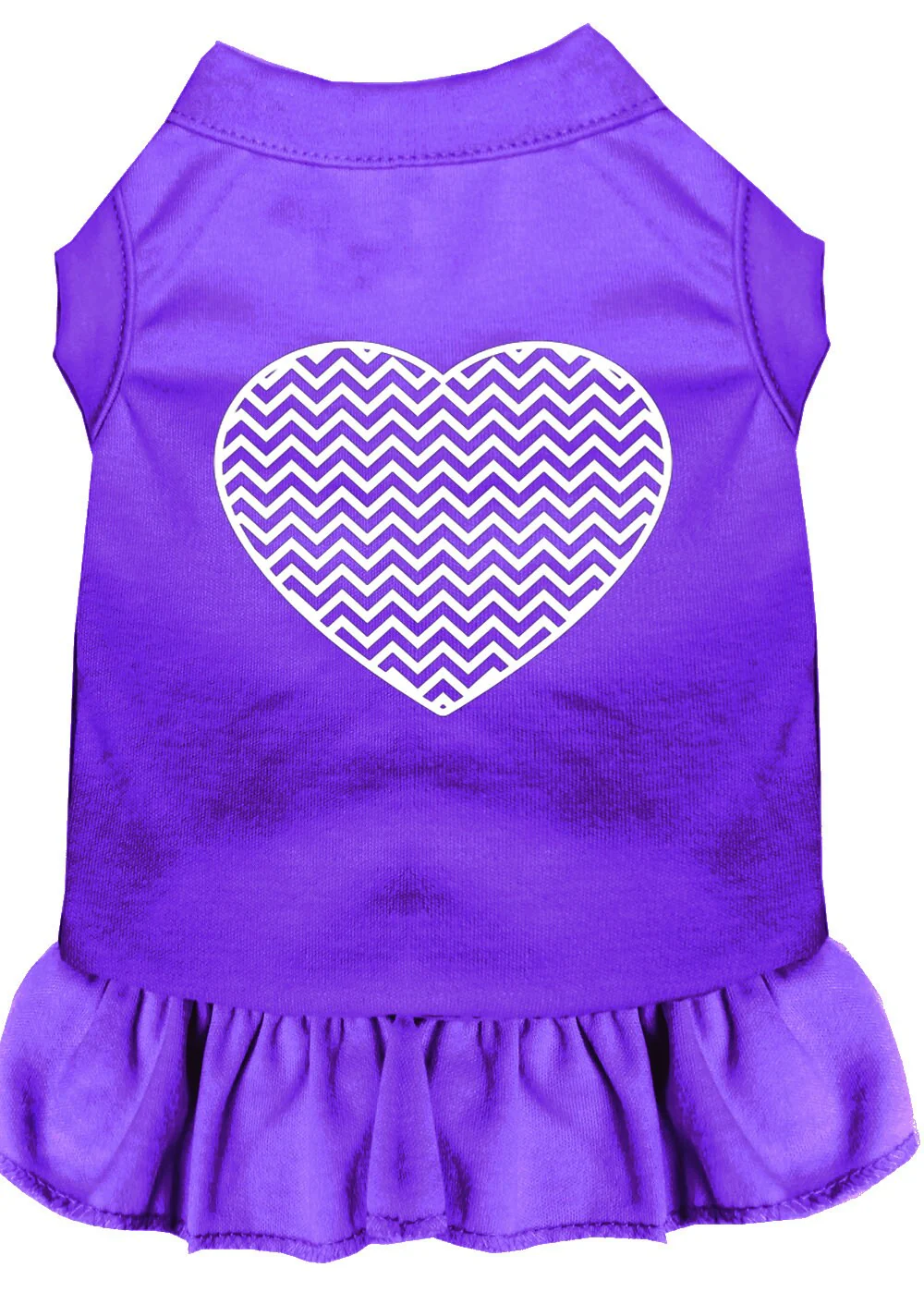 Pet Dress "Chevron Heart" - Image 3