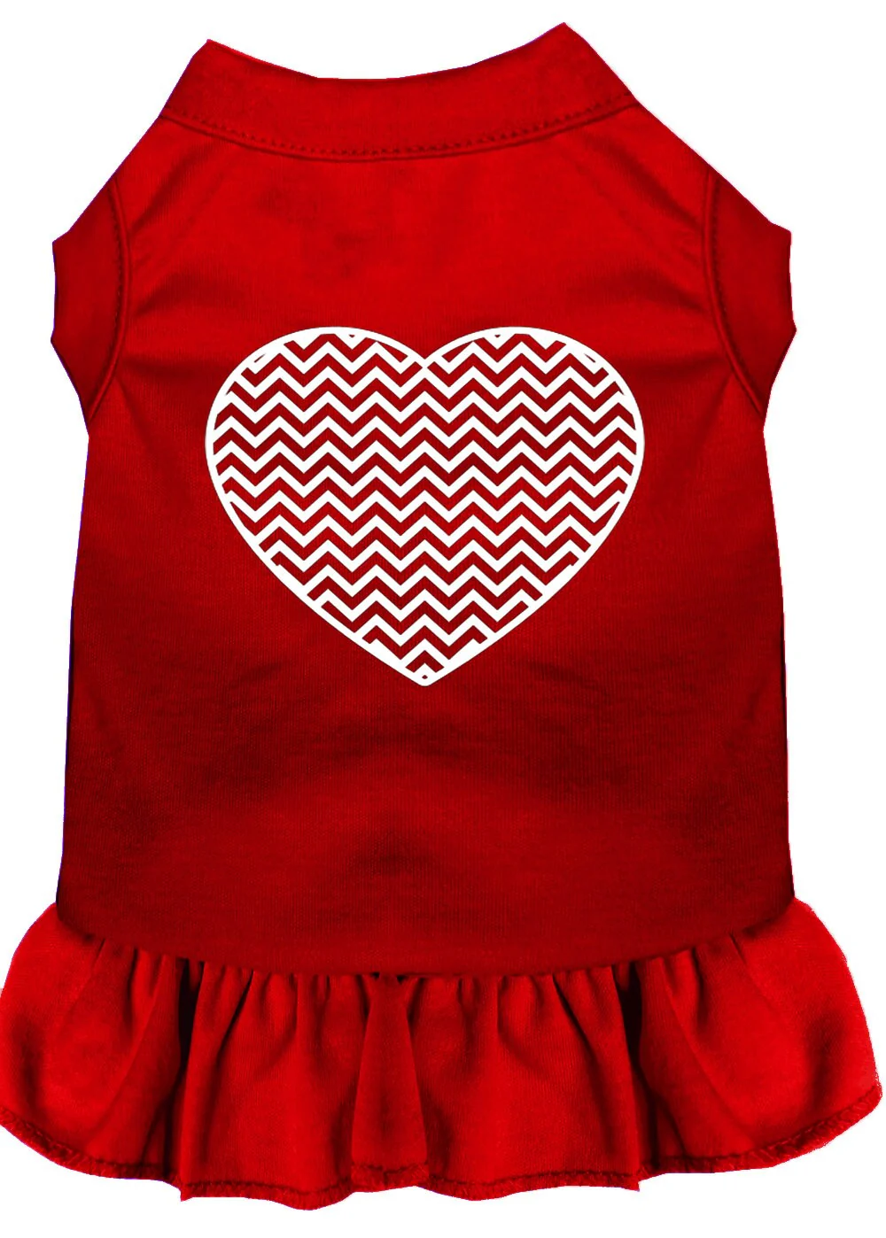 Pet Dress "Chevron Heart" - Image 4