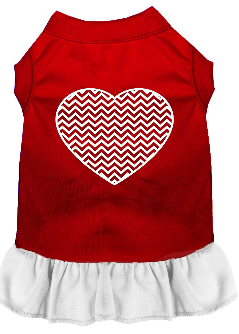 Pet Dress "Chevron Heart" - Image 5