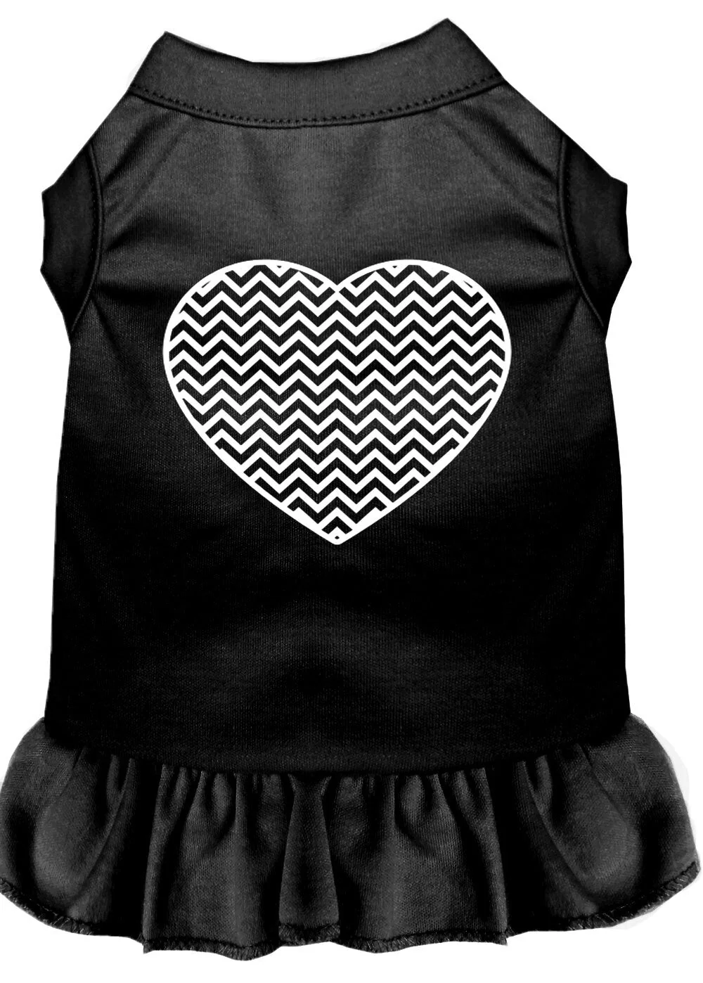 Pet Dress "Chevron Heart" - Image 6