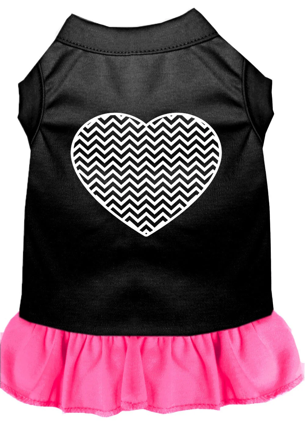 Pet Dress "Chevron Heart" - Image 7