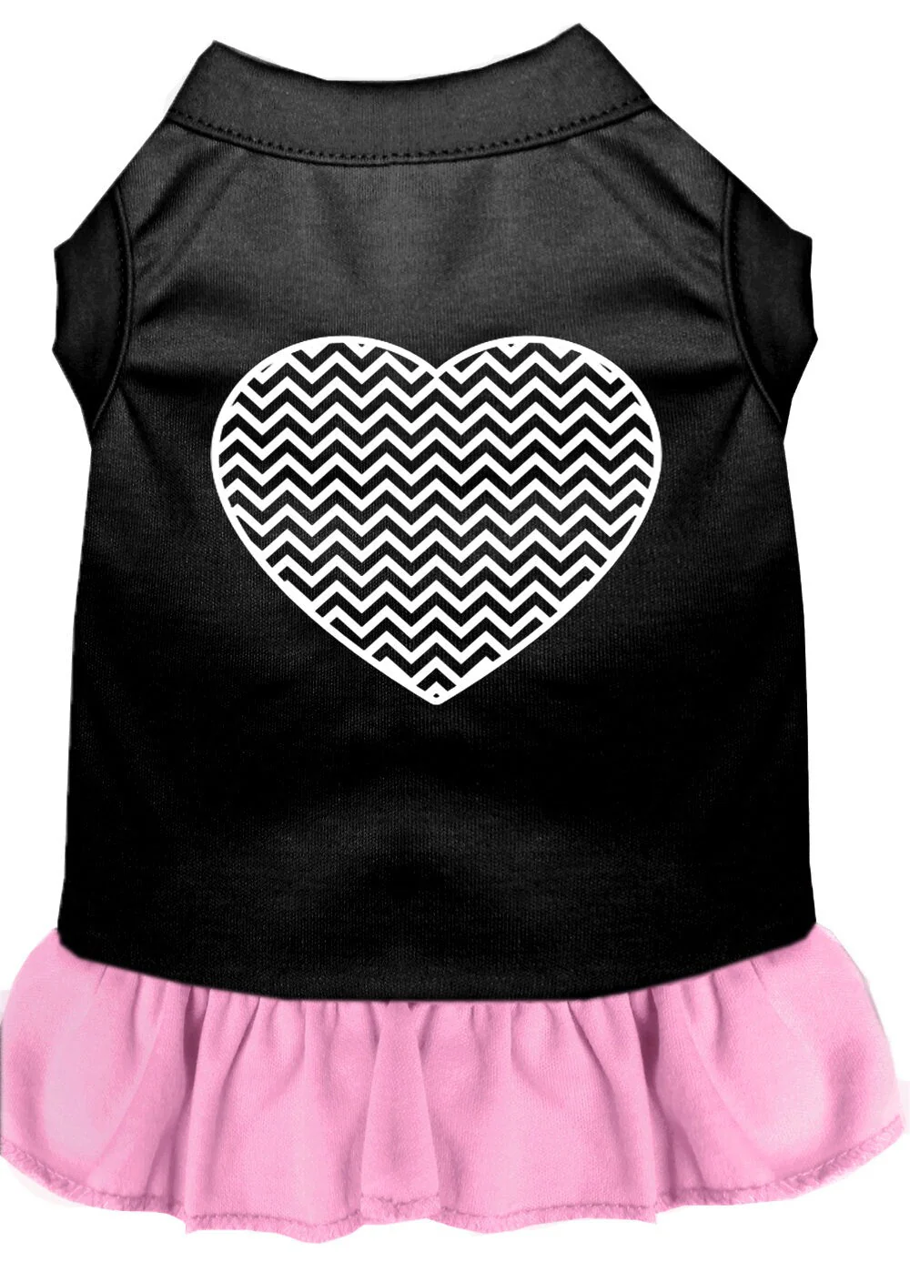 Pet Dress "Chevron Heart" - Image 8