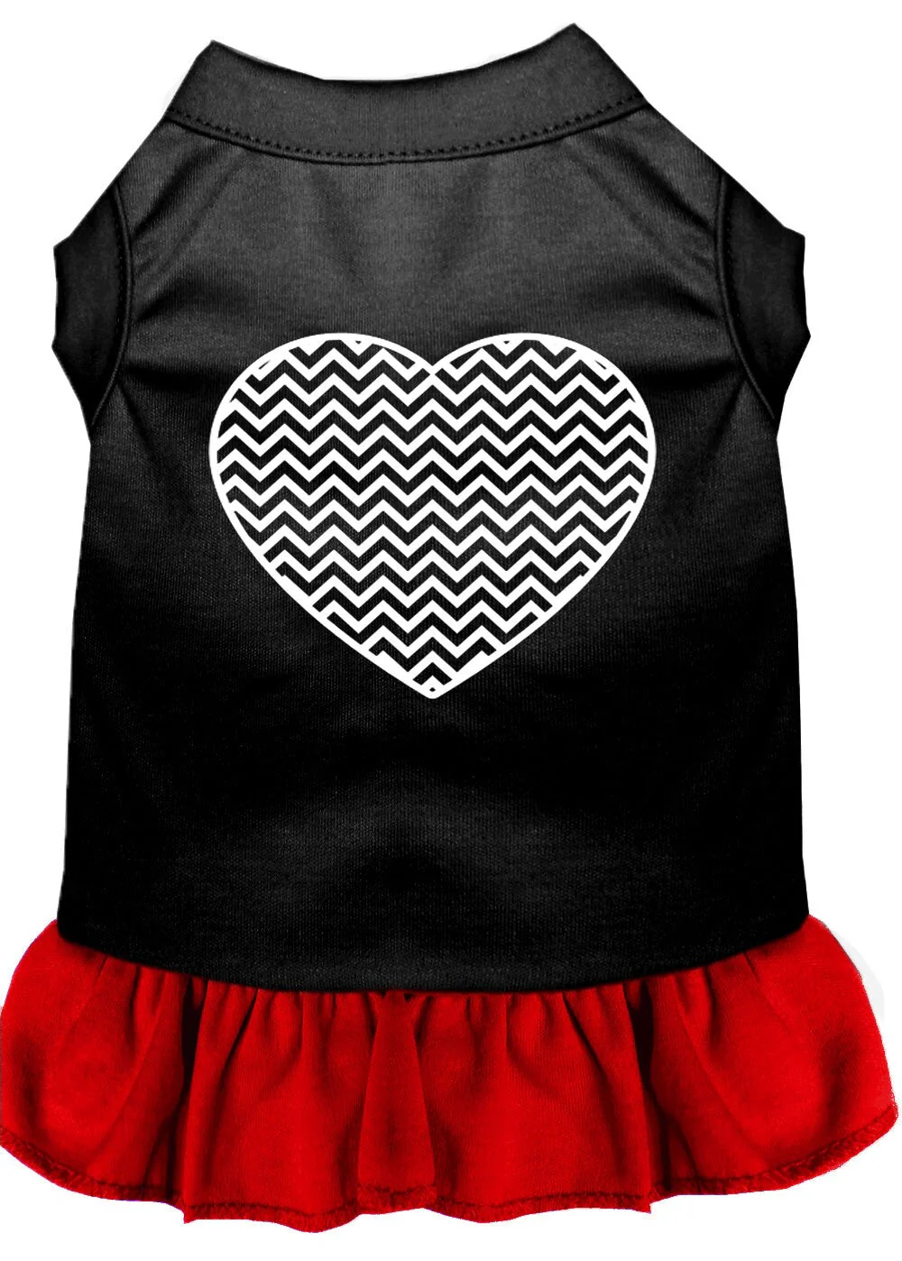 Pet Dress "Chevron Heart" - Image 9