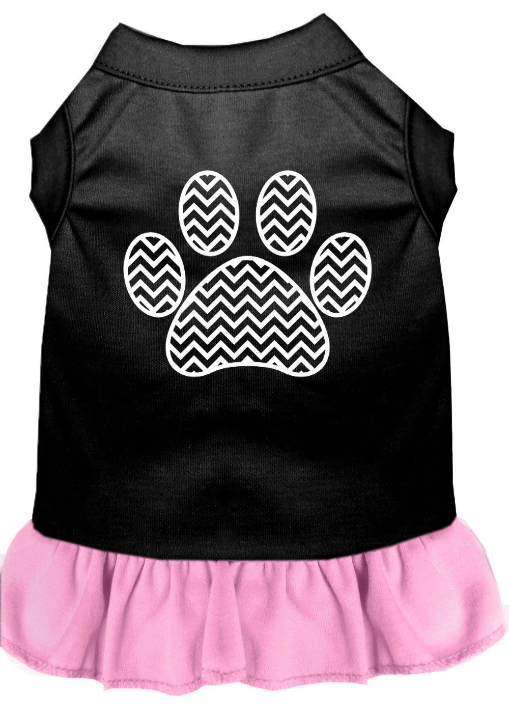 Pet Dress "Chevron Paw" - Image 3
