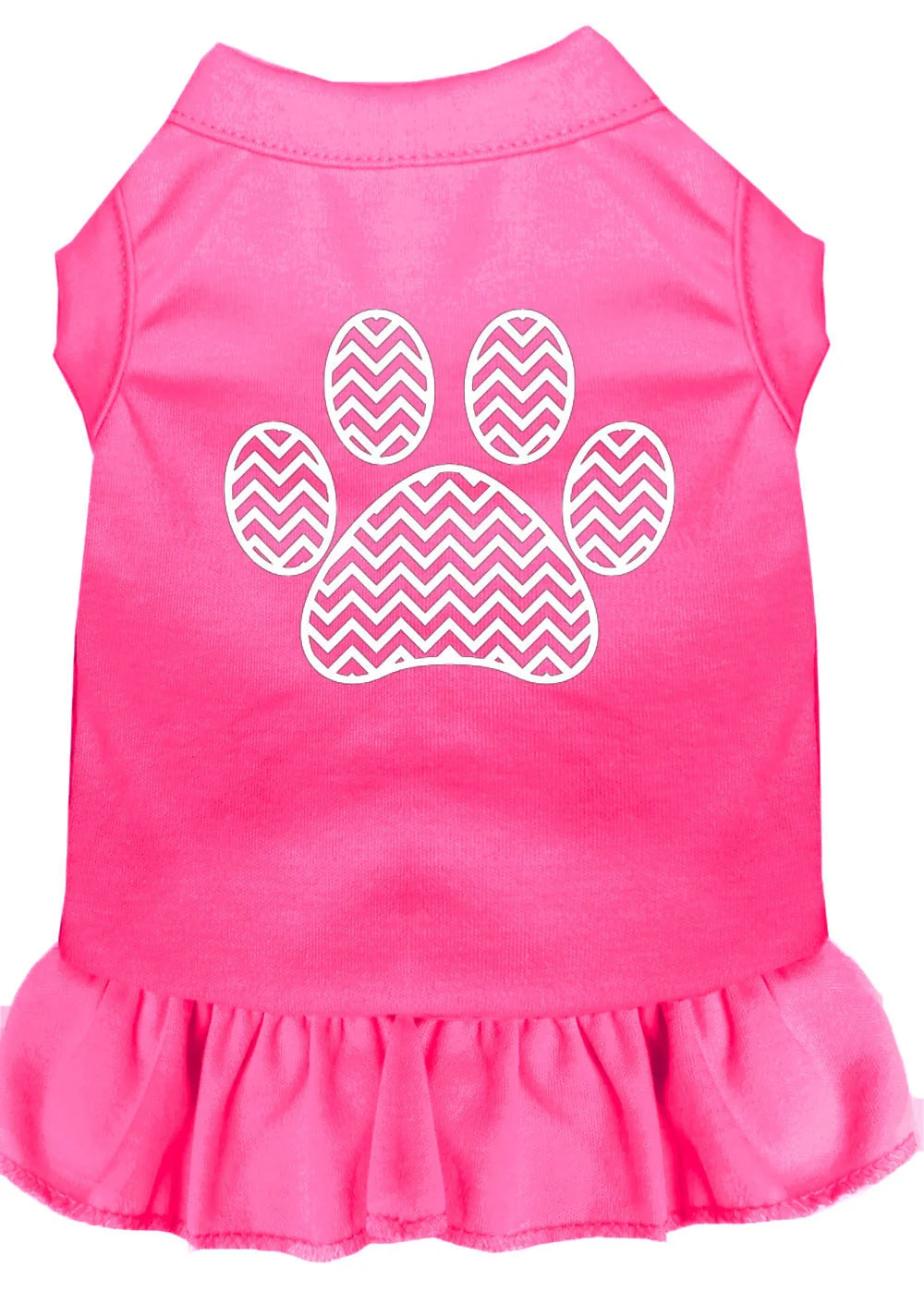 Pet Dress "Chevron Paw" - Image 5