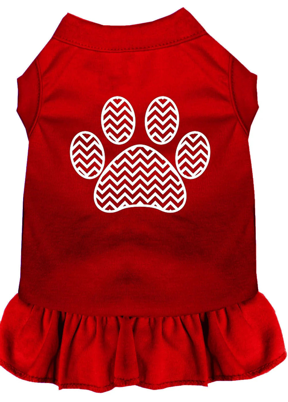 Pet Dress "Chevron Paw" - Image 7