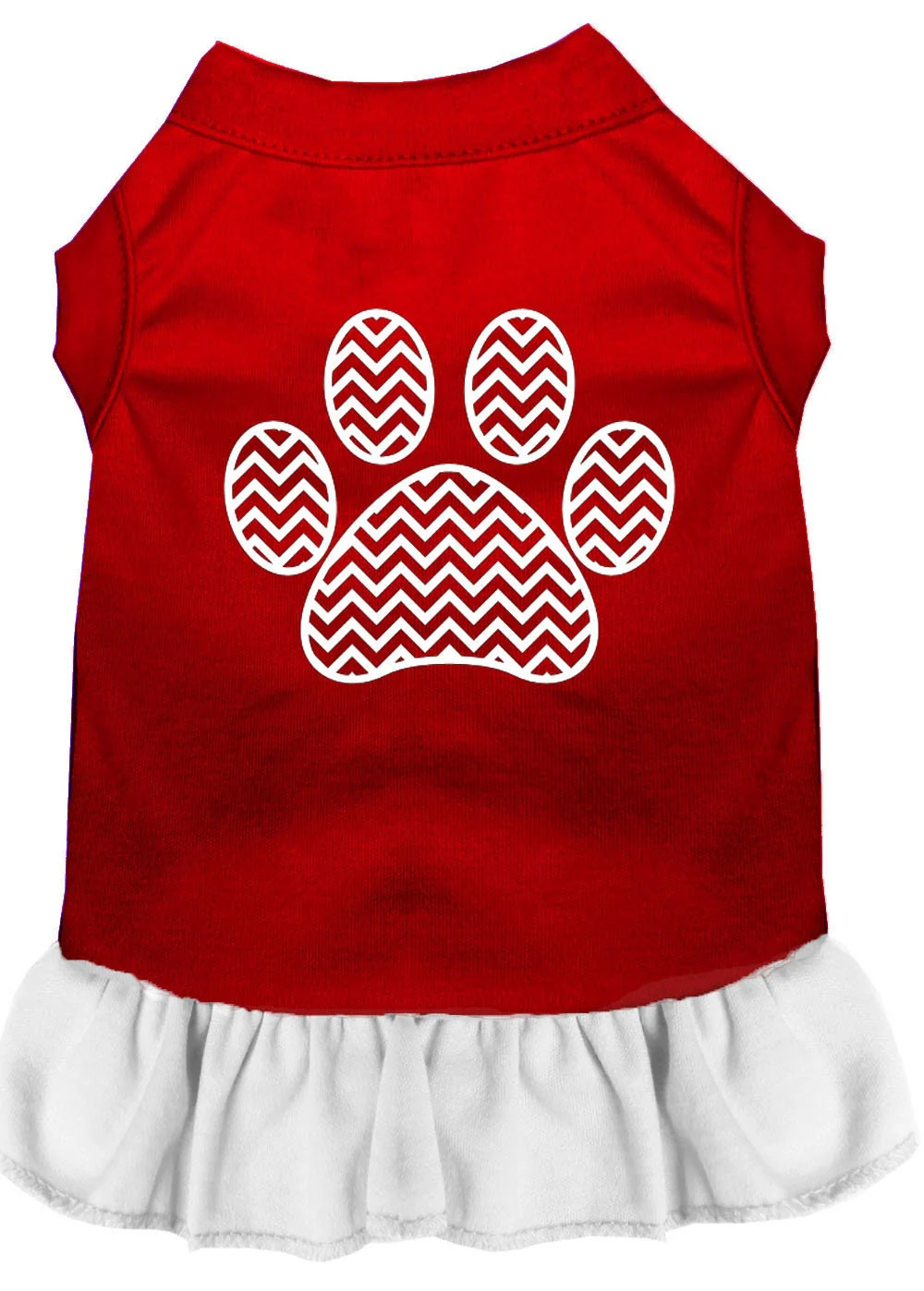 Pet Dress "Chevron Paw" - Image 8