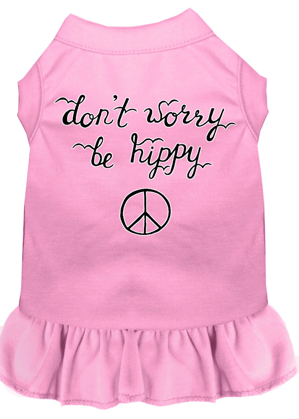 Pet Dress "Don't Worry, Be Hippy" - Image 4