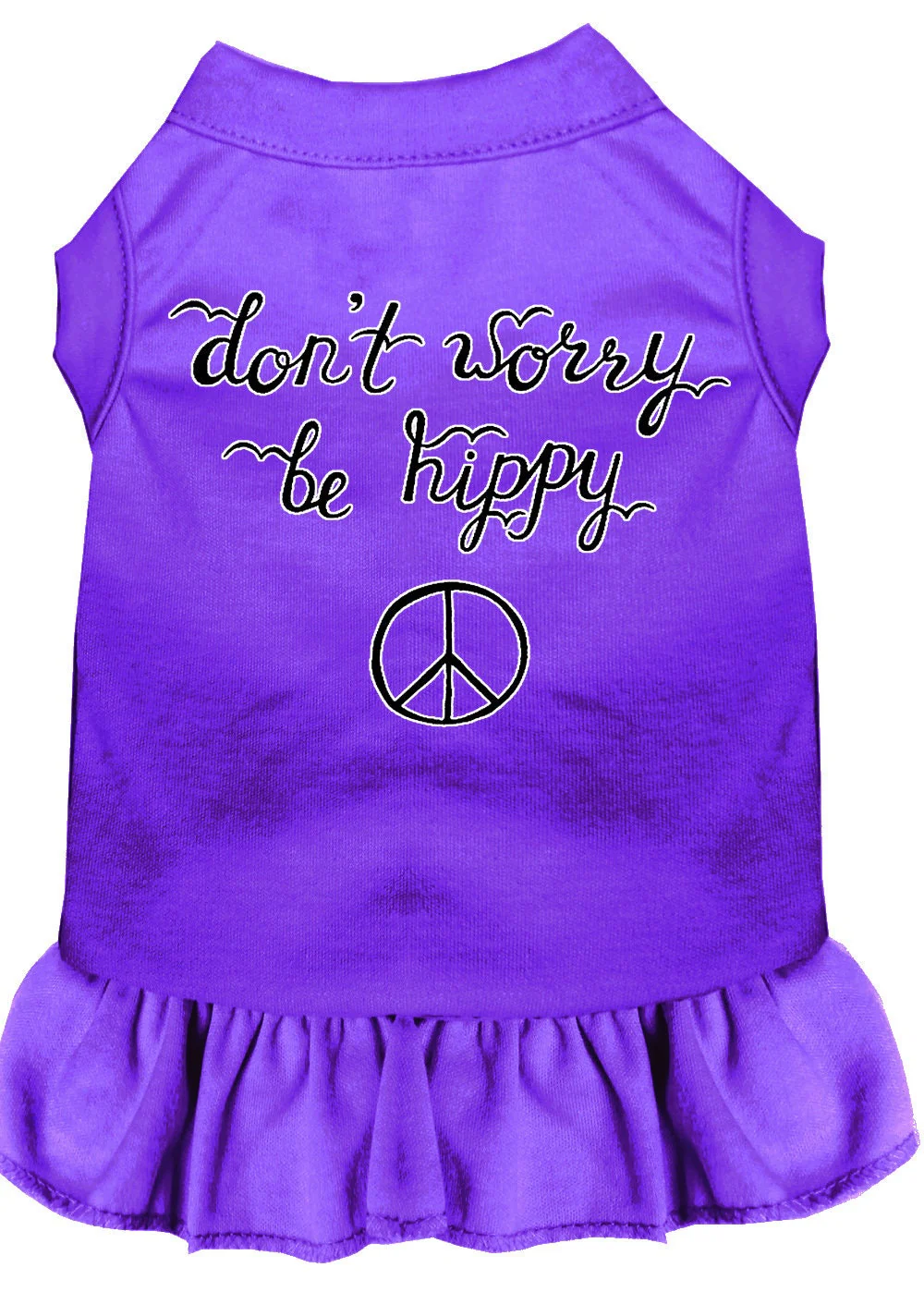 Pet Dress "Don't Worry, Be Hippy" - Image 5