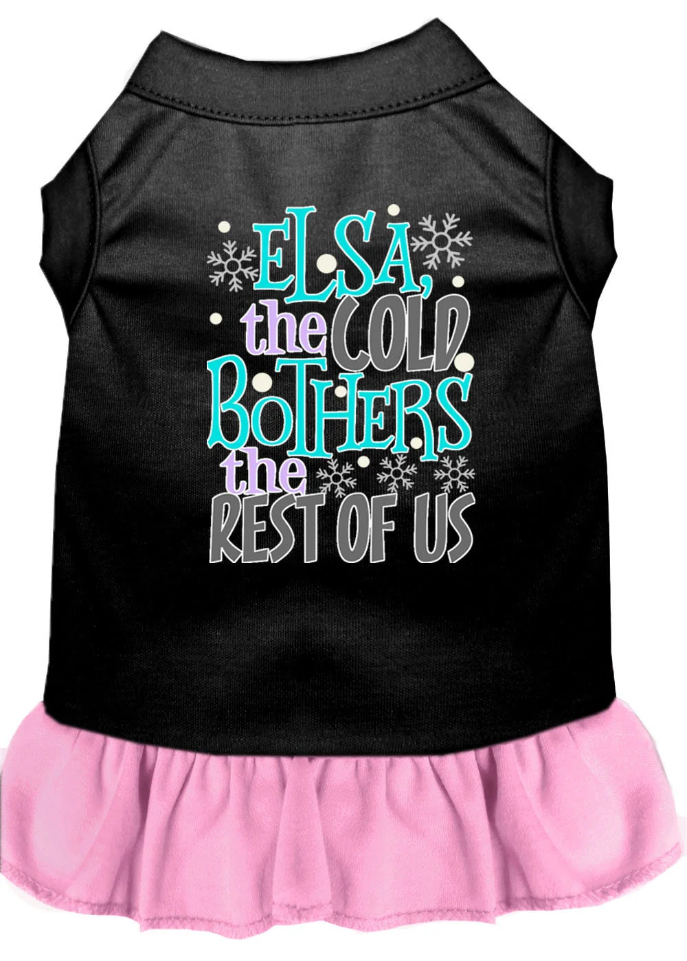 Pet Dress "Elsa, The Cold Bothers The Rest Of Us" - Image 10