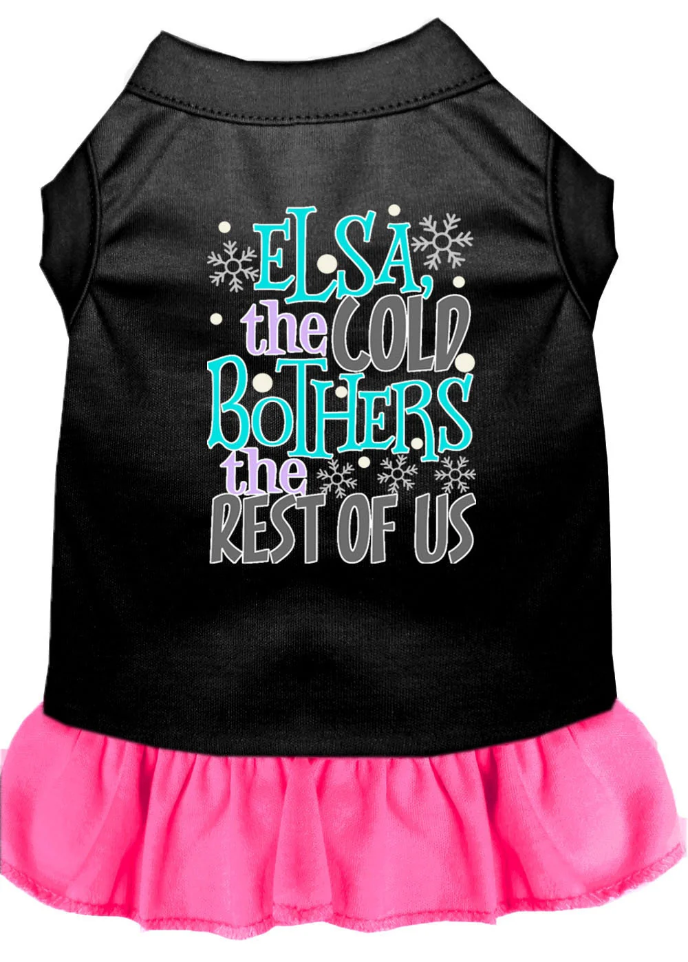 Pet Dress "Elsa, The Cold Bothers The Rest Of Us" - Image 9