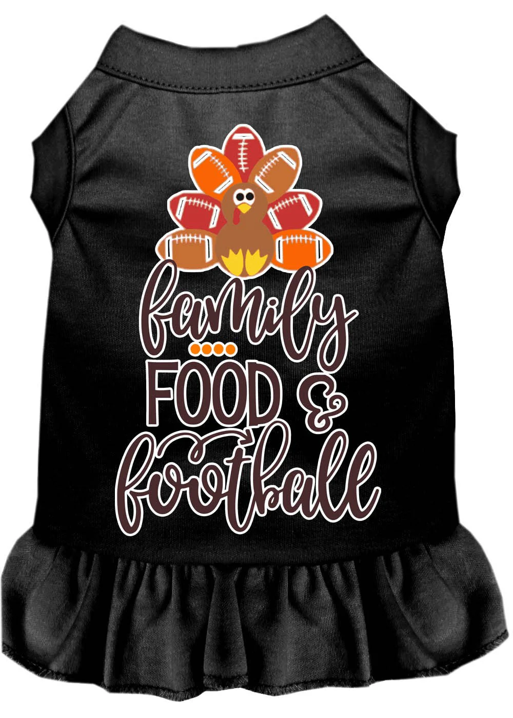 Pet Dress "Family, Food & Football" - Image 3