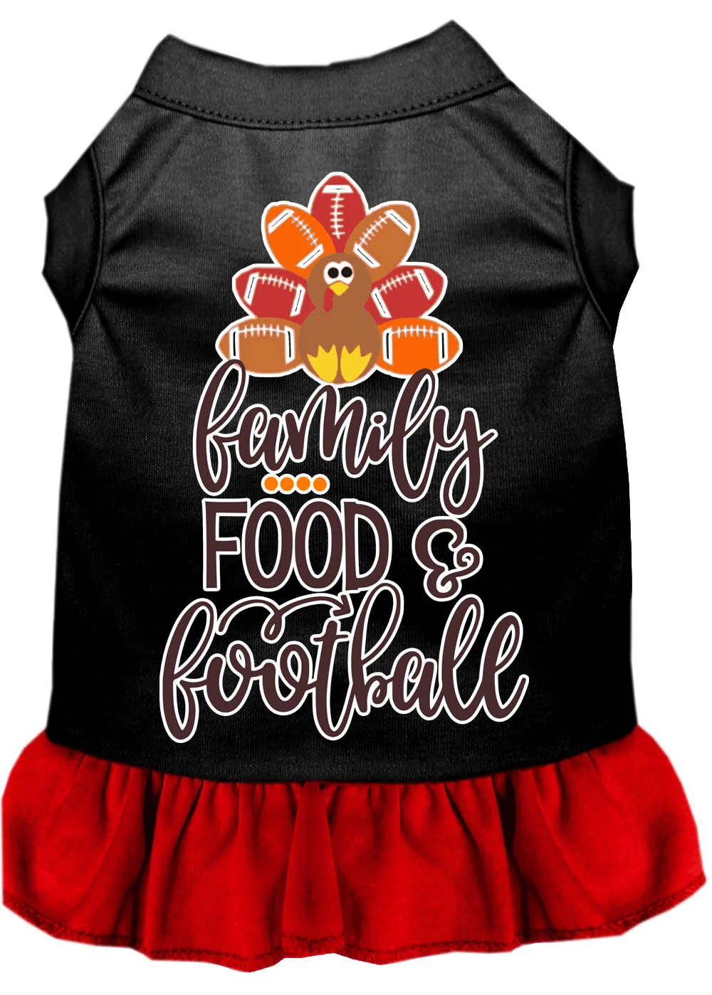 Pet Dress "Family, Food & Football" - Image 4