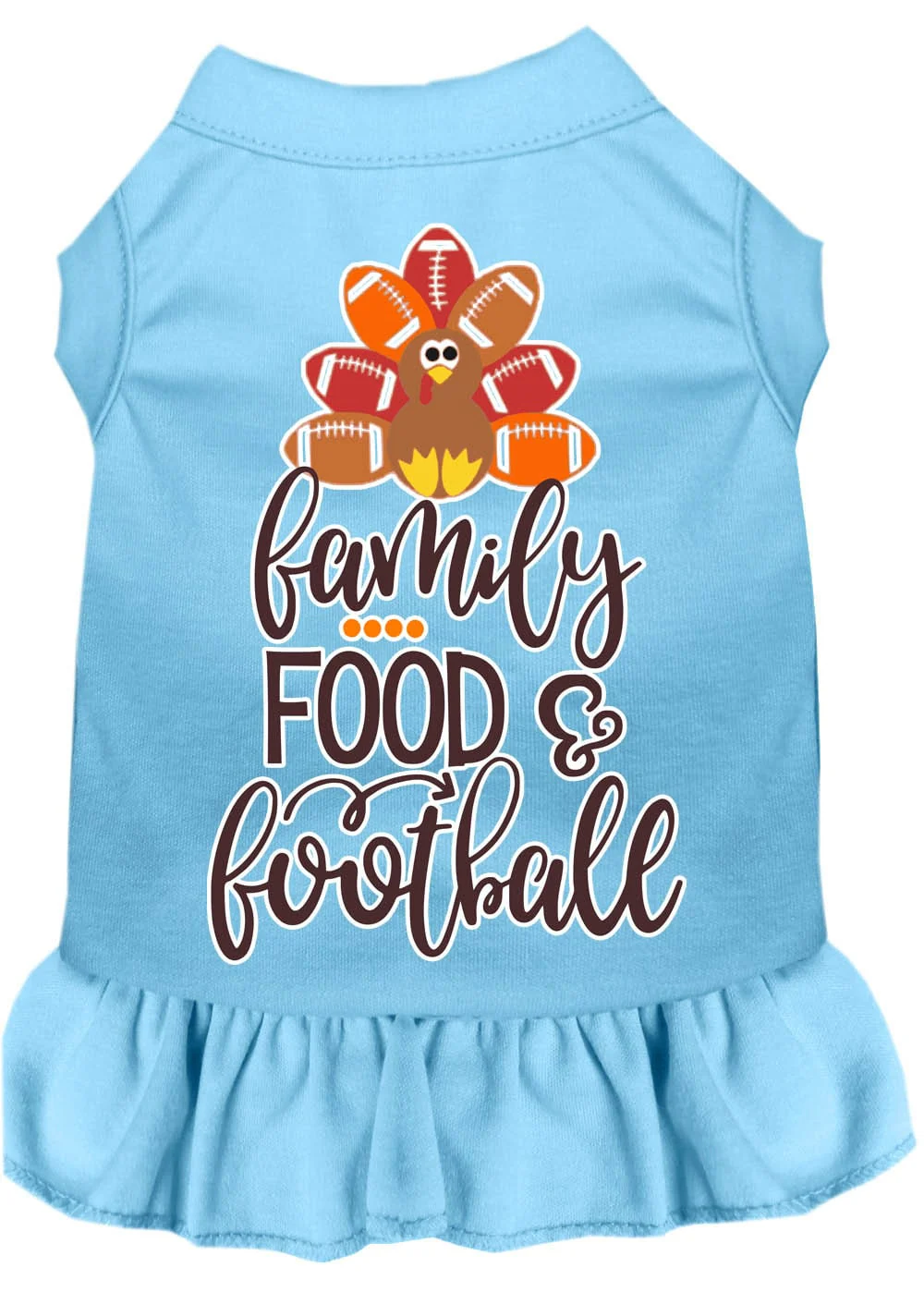 Pet Dress "Family, Food & Football" - Image 7
