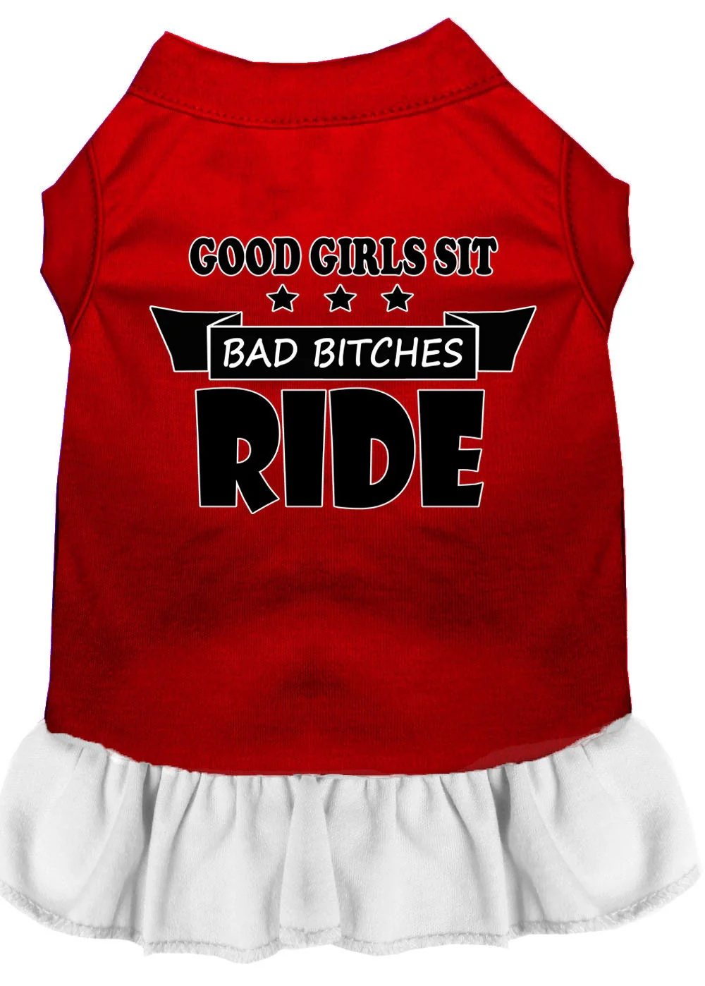 Pet Dress "Good Girls Sit, Bad Bitches Ride" - Image 7