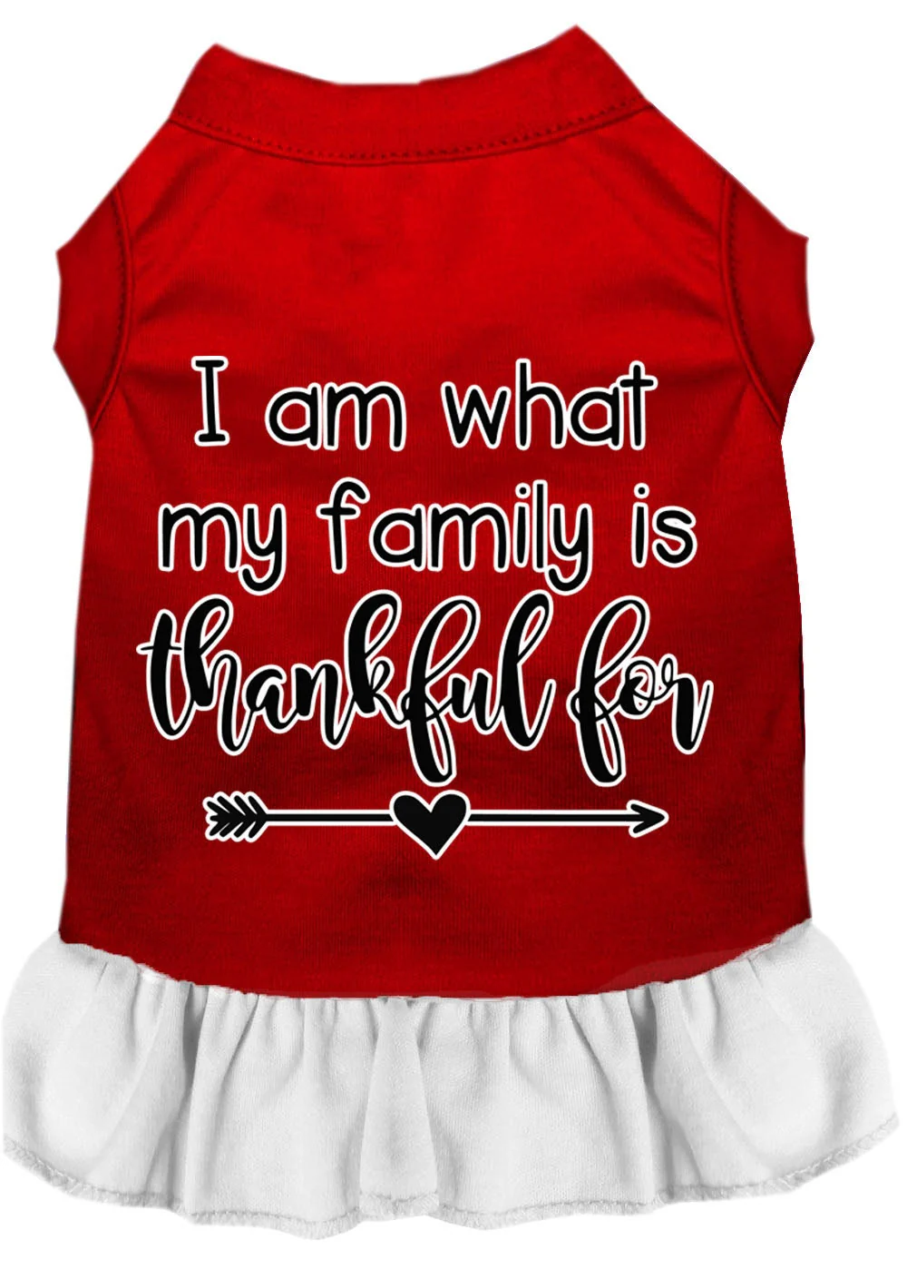 Pet Dress "I Am What My Family Is Thankful For" - Image 3