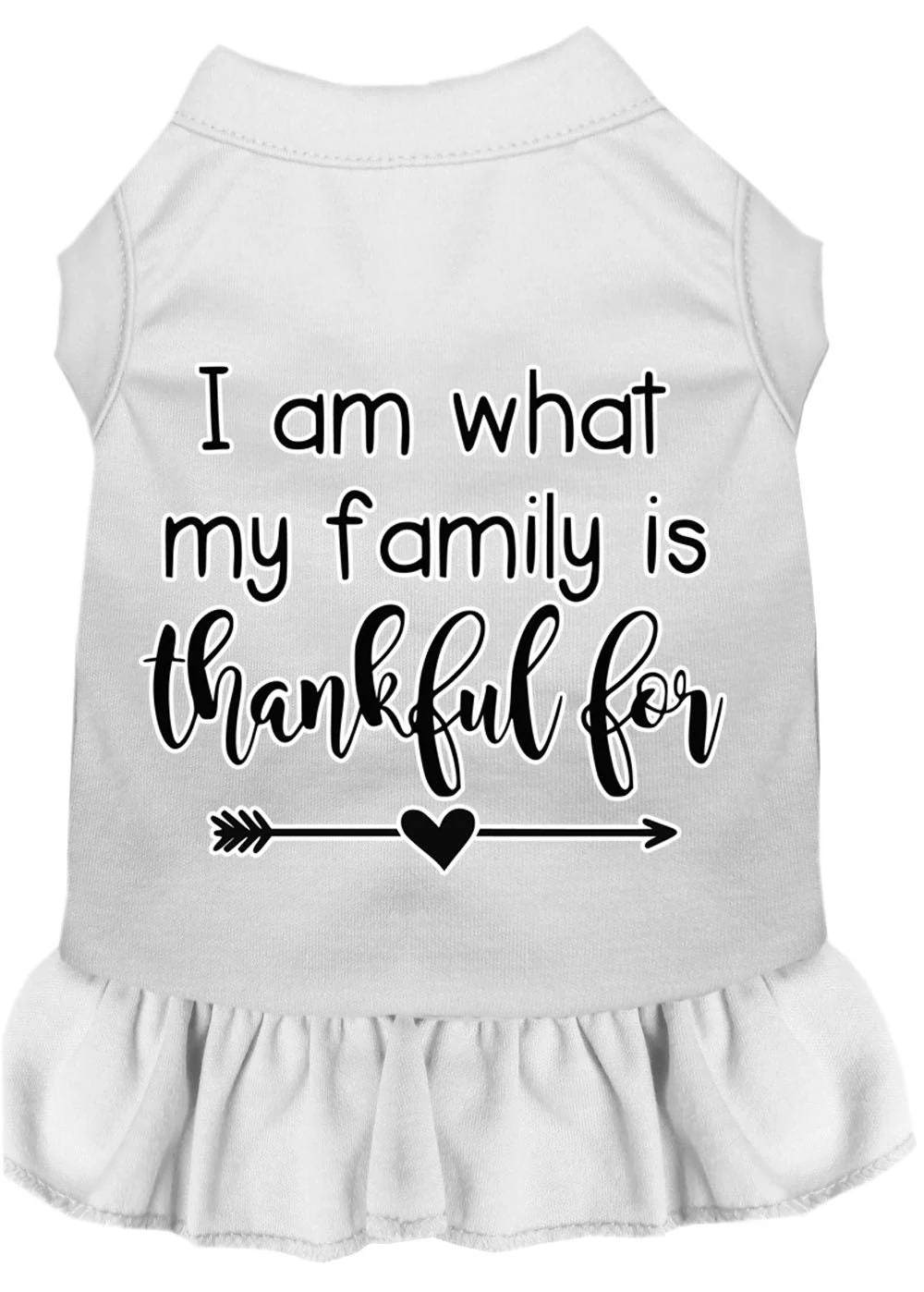 Pet Dress "I Am What My Family Is Thankful For" - Image 4