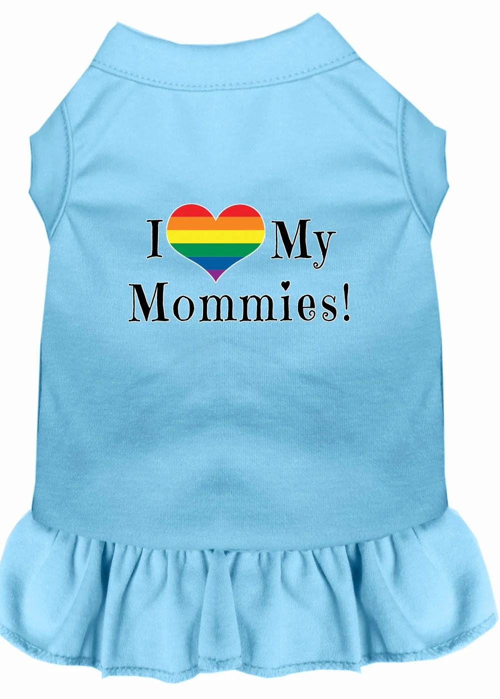 Pet Dress "I Heart My Mommies" - Image 7