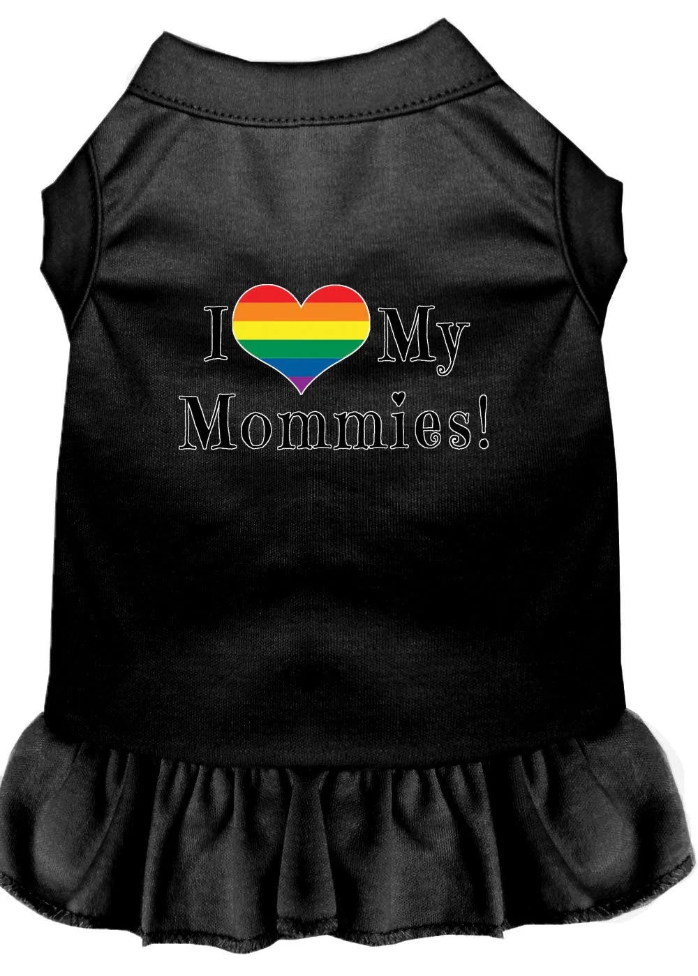 Pet Dress "I Heart My Mommies" - Image 8