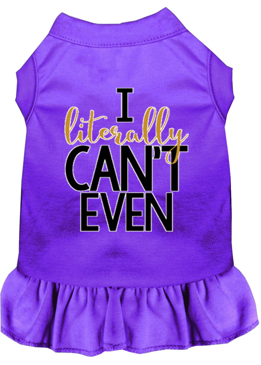 Pet Dress "I Literally Can't Even" - Image 4