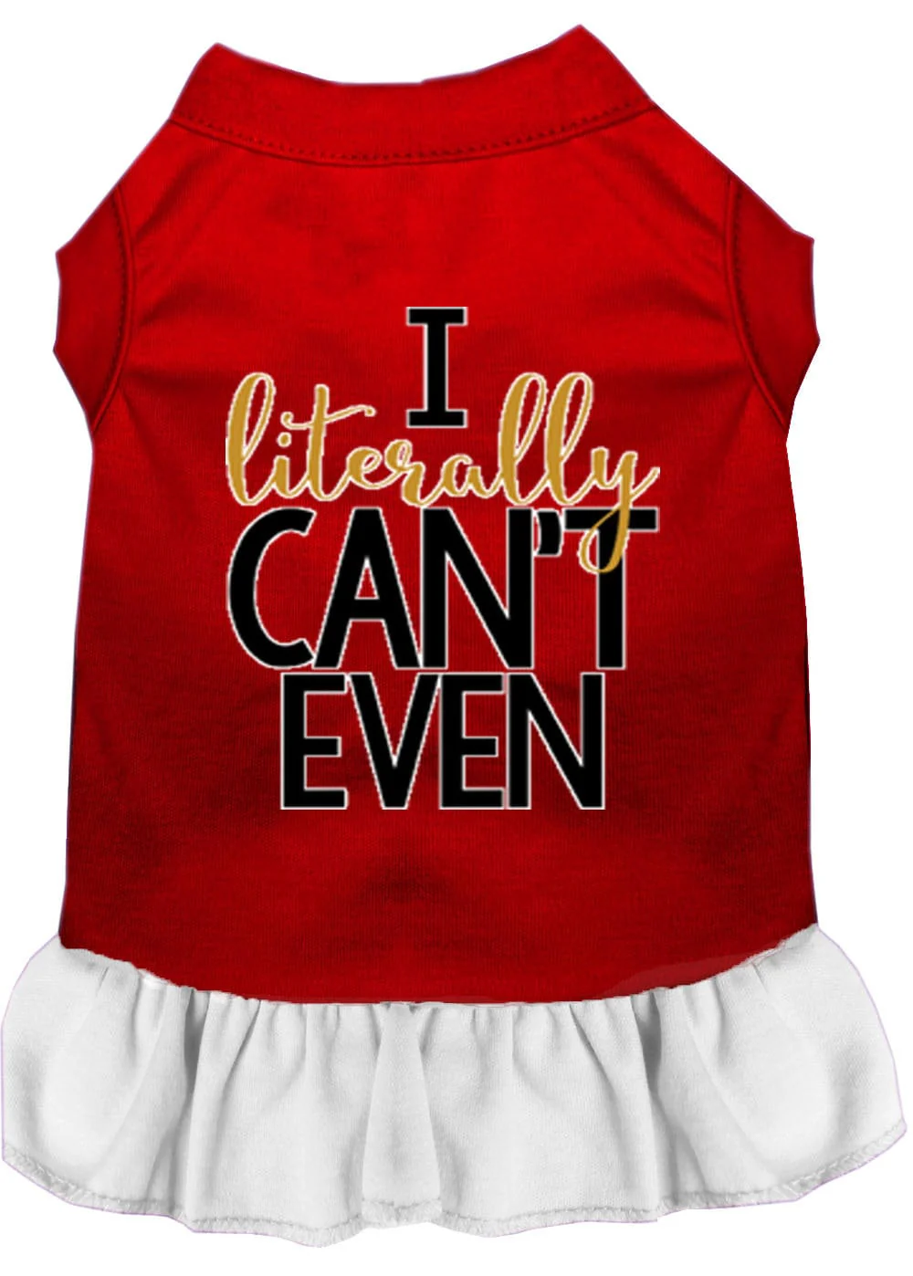 Pet Dress "I Literally Can't Even" - Image 5