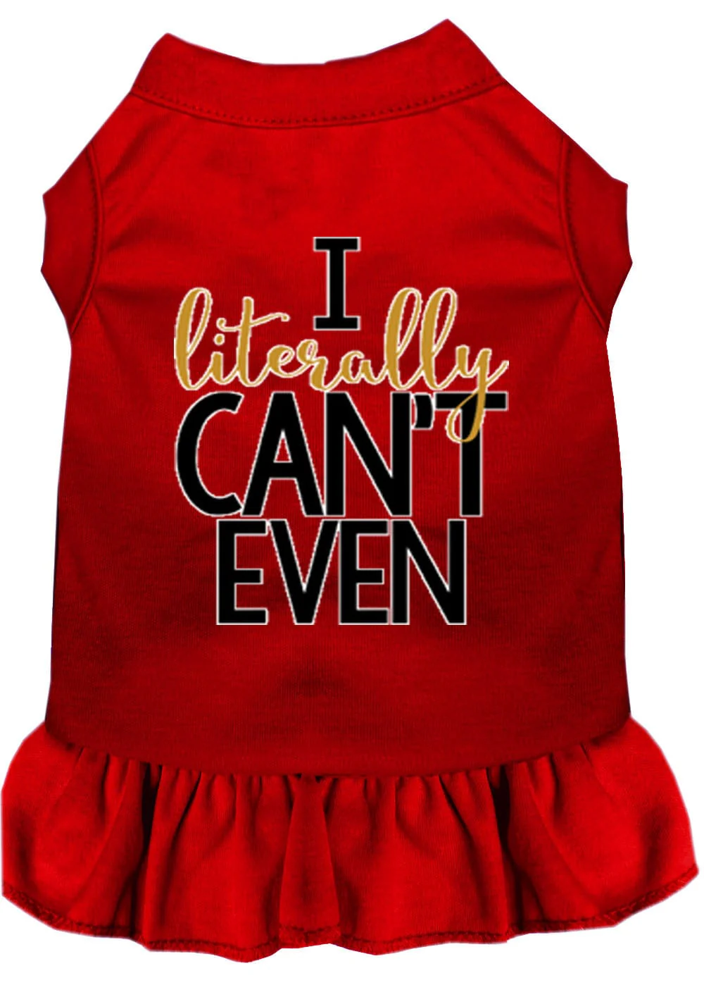 Pet Dress "I Literally Can't Even" - Image 8