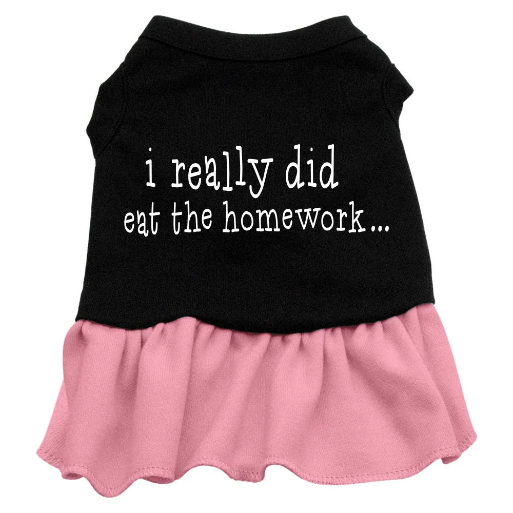 Pet Dress "I Really Did Eat The Homework" - Image 4