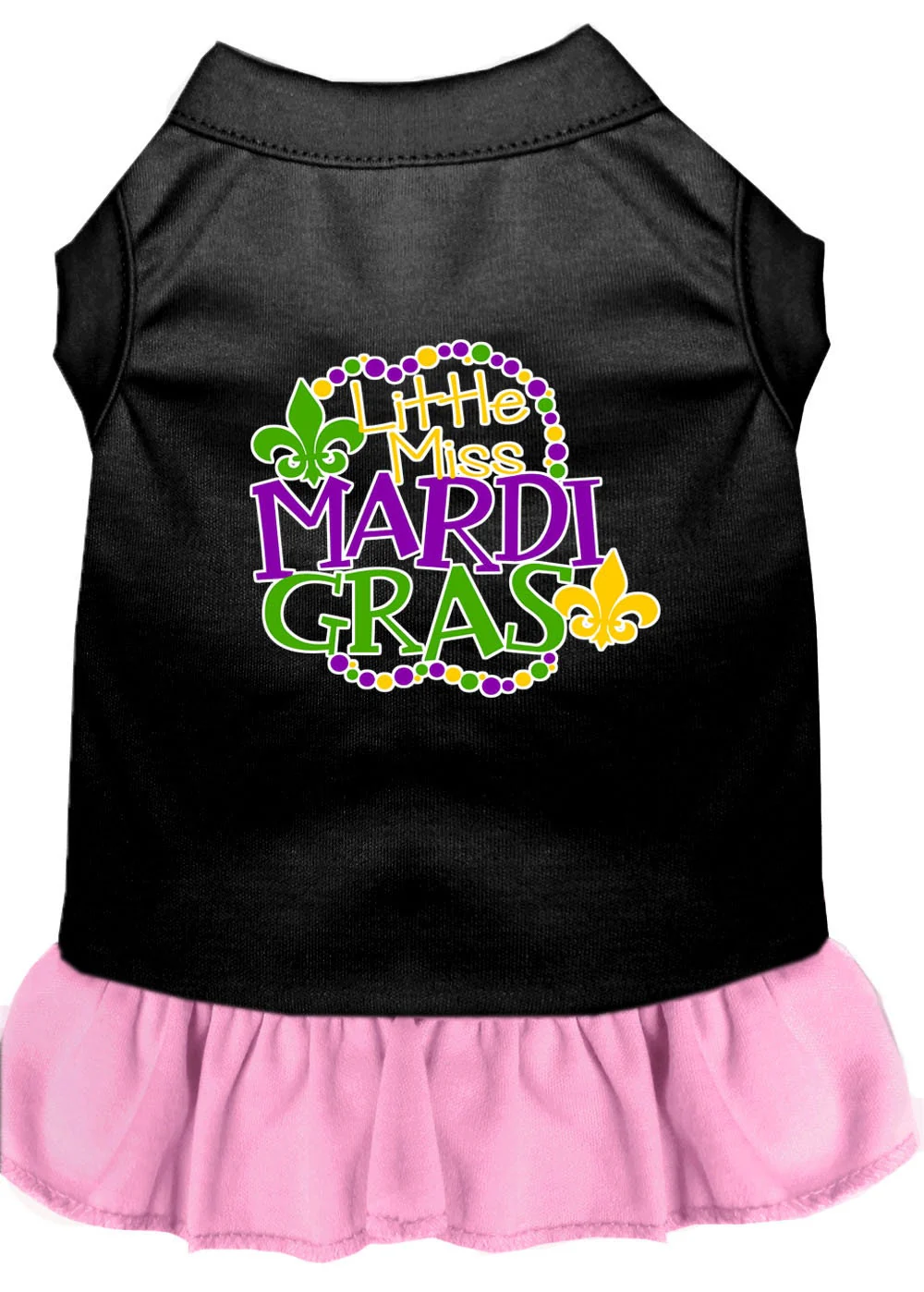 Pet Dress "Little Miss Mardi Gras" - Image 10
