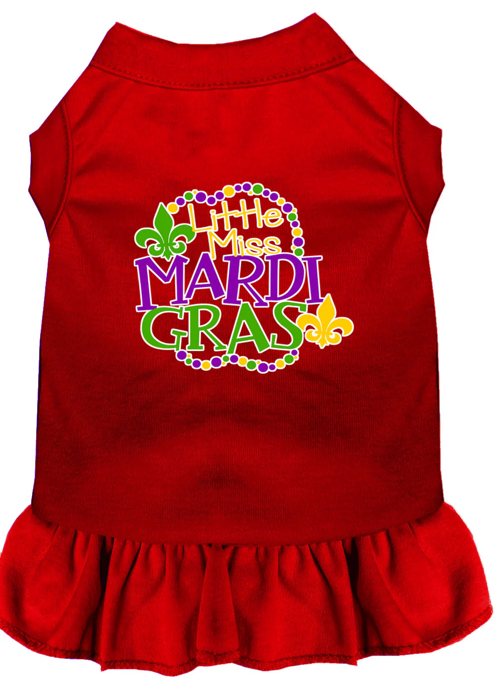 Pet Dress "Little Miss Mardi Gras" - Image 12