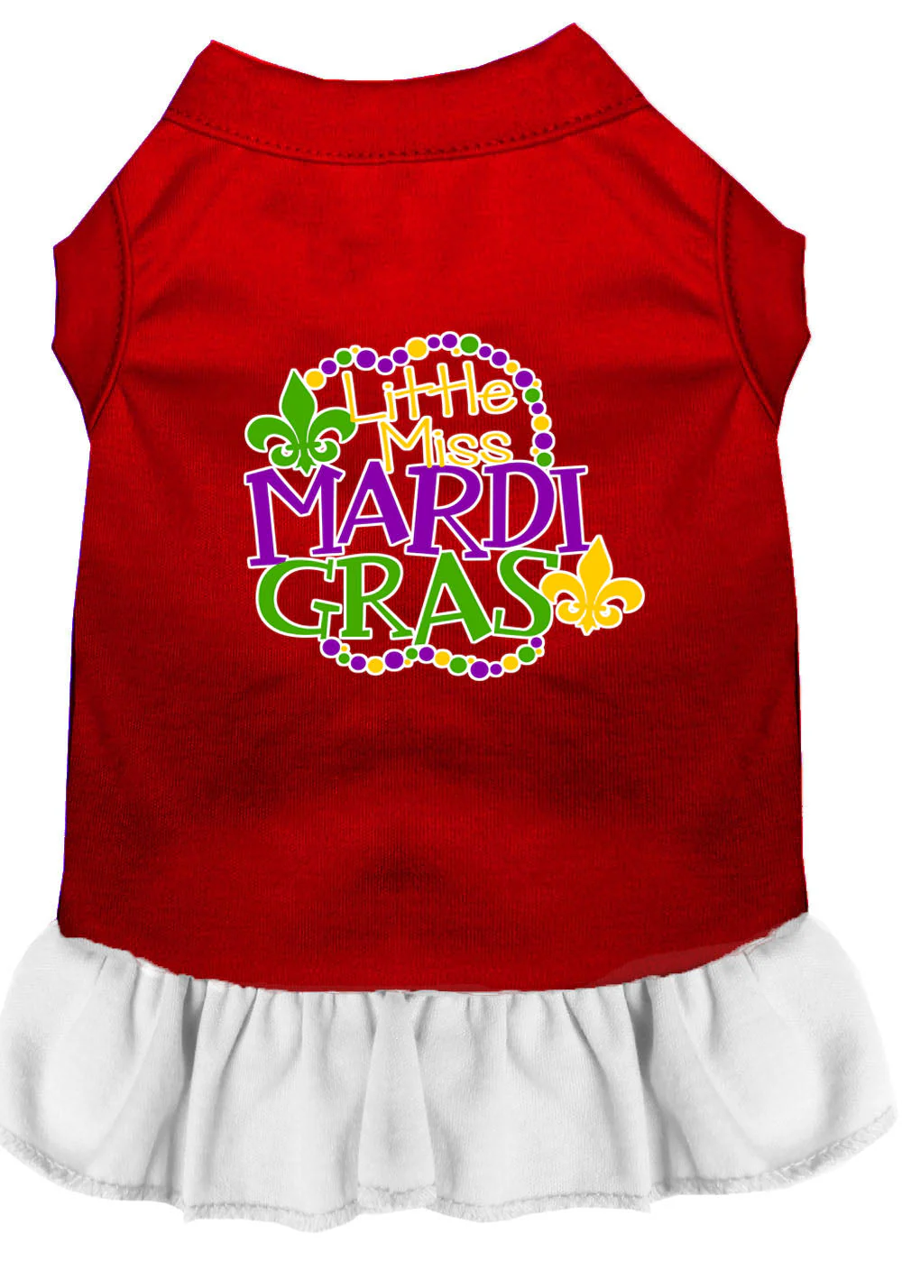 Pet Dress "Little Miss Mardi Gras" - Image 13