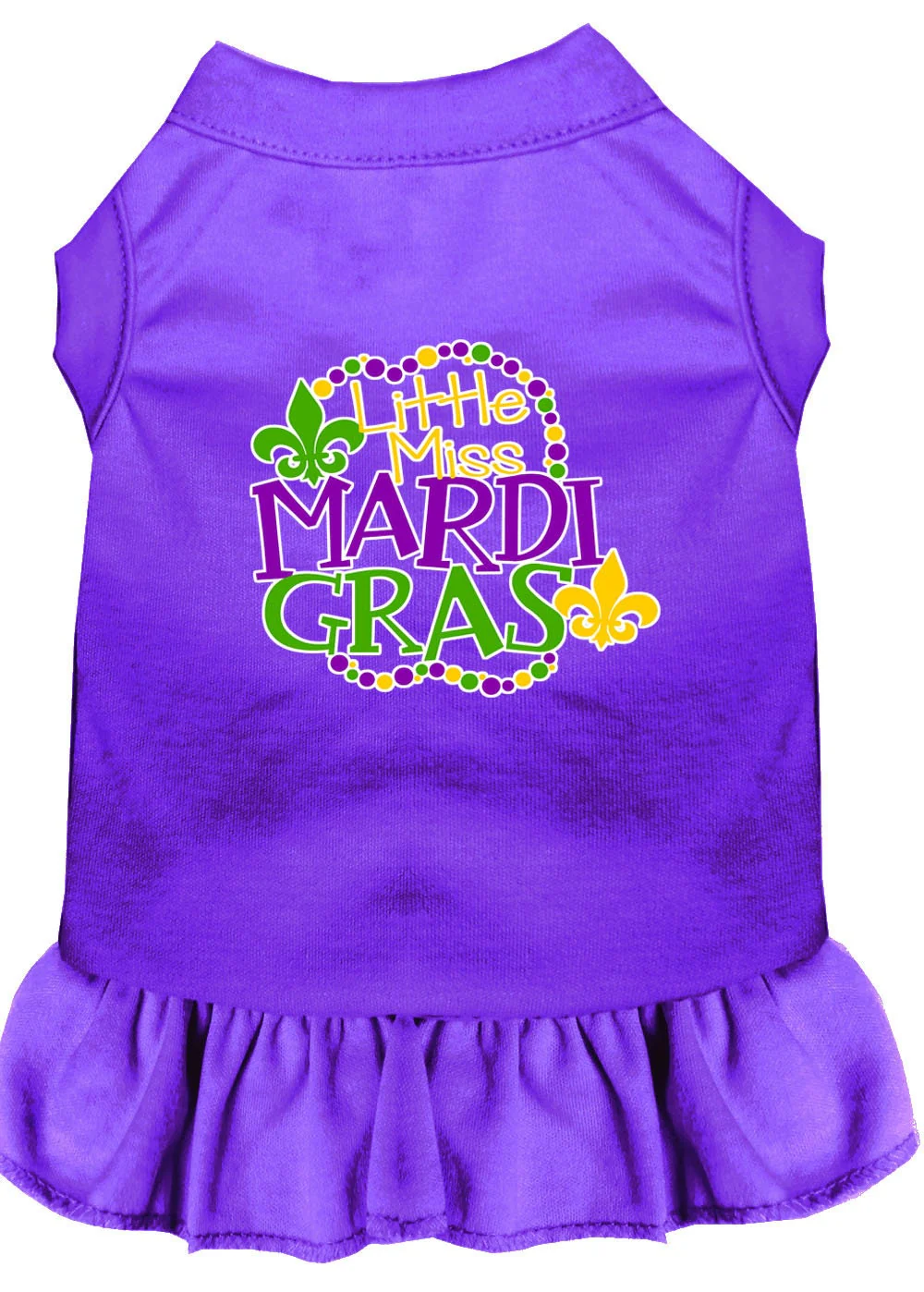 Pet Dress "Little Miss Mardi Gras" - Image 4