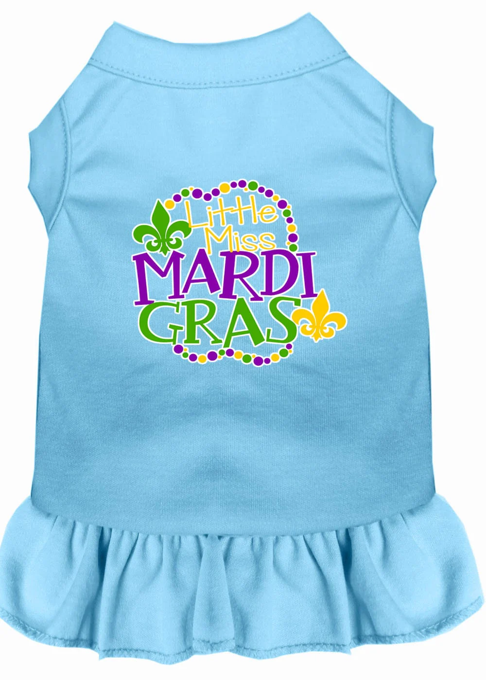 Pet Dress "Little Miss Mardi Gras" - Image 5
