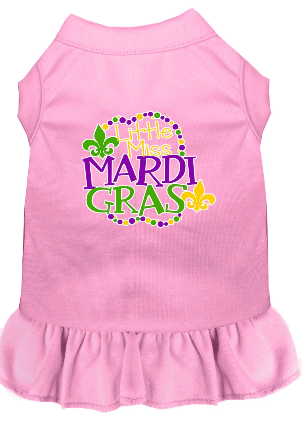 Pet Dress "Little Miss Mardi Gras" - Image 7