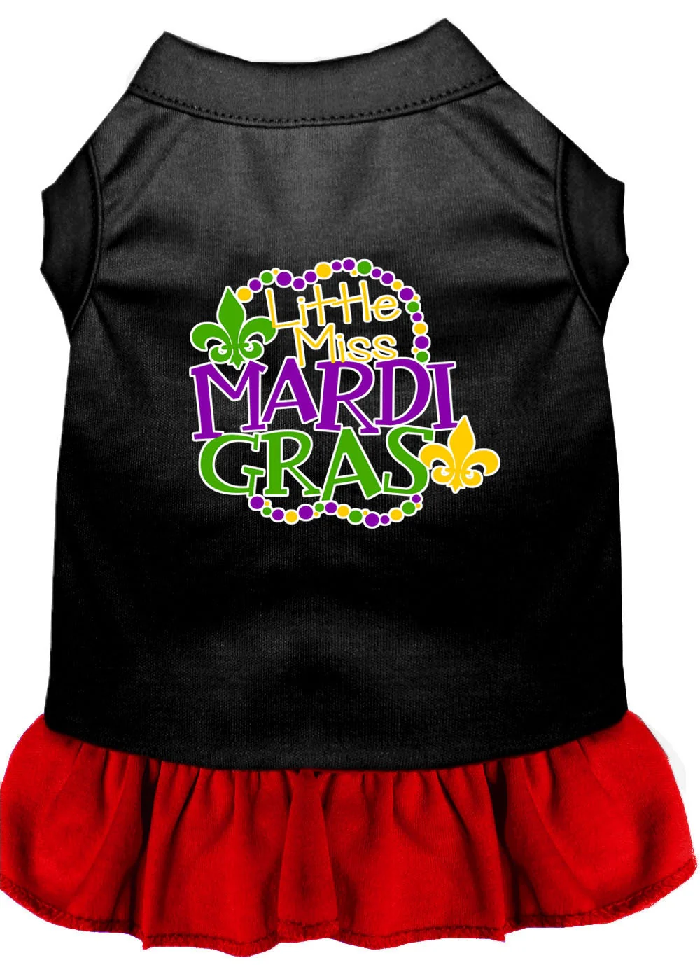 Pet Dress "Little Miss Mardi Gras" - Image 9