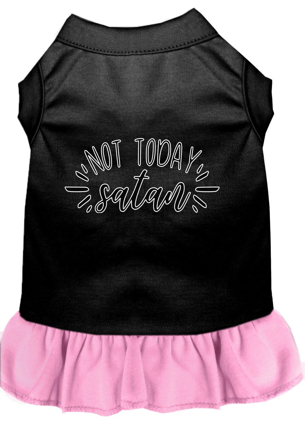 Pet Dress "Not Today Satan" - Image 10