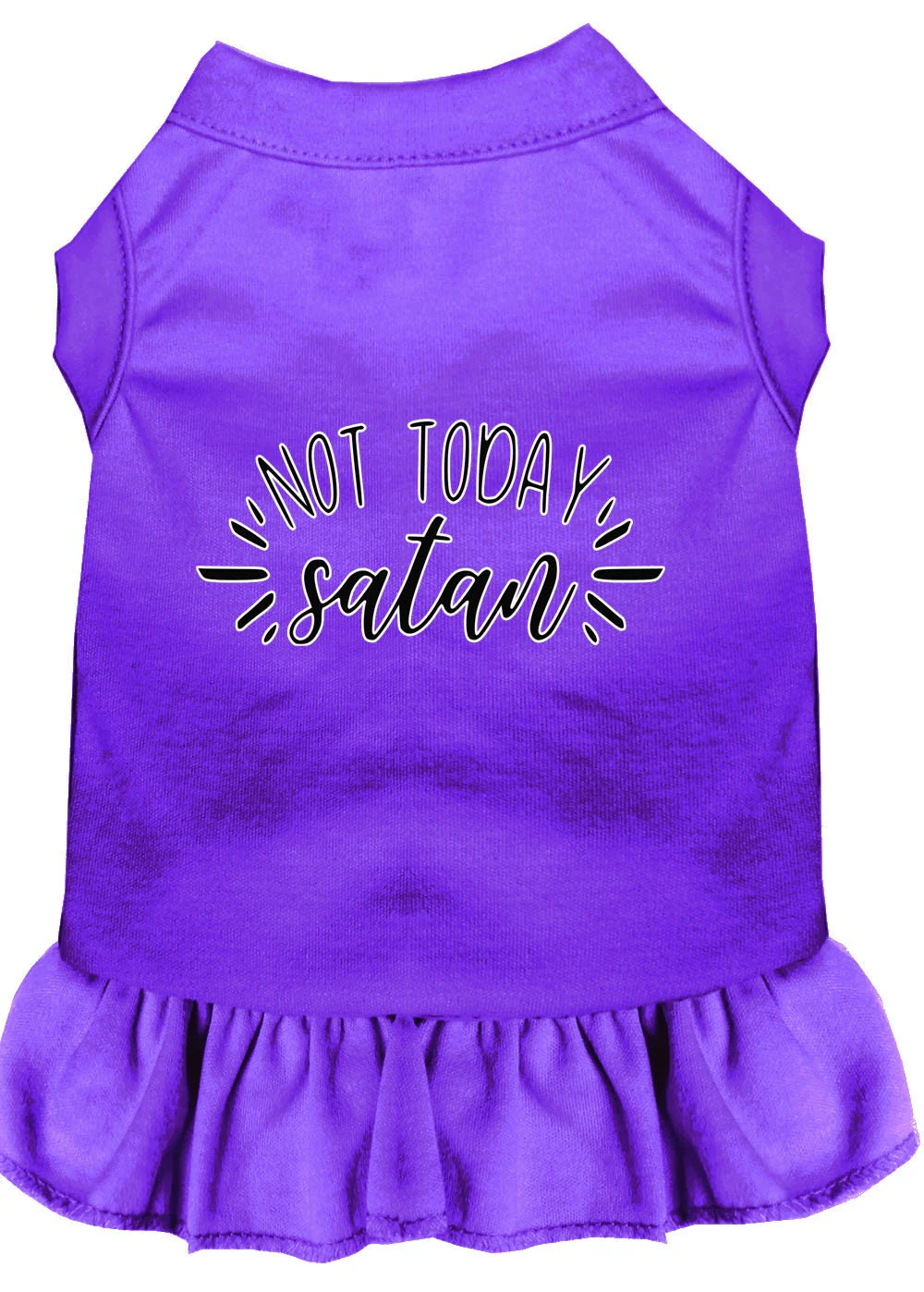 Pet Dress "Not Today Satan" - Image 5