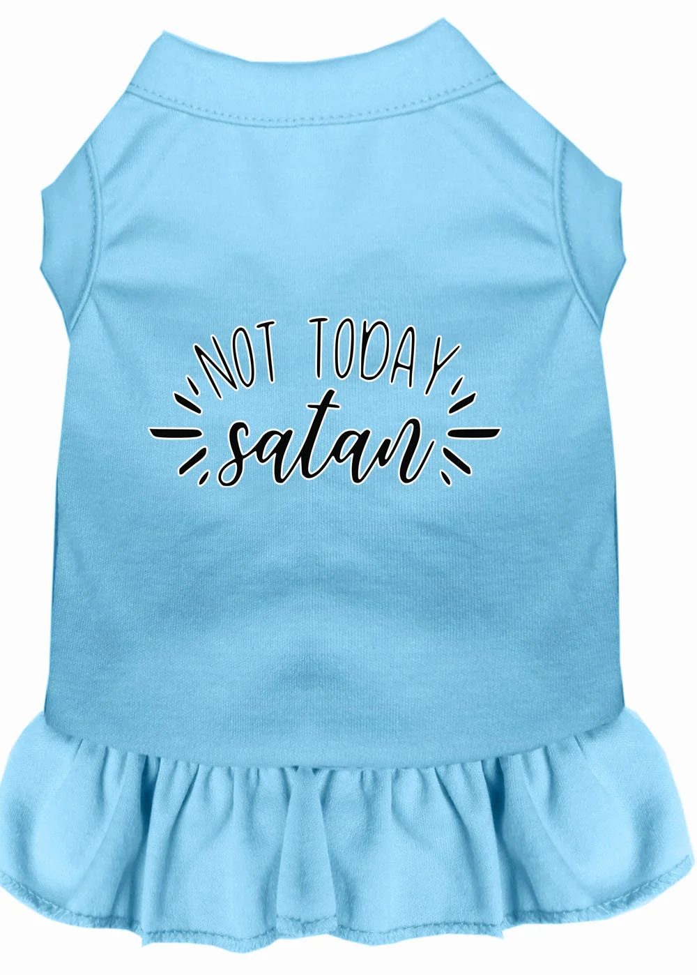 Pet Dress "Not Today Satan" - Image 7