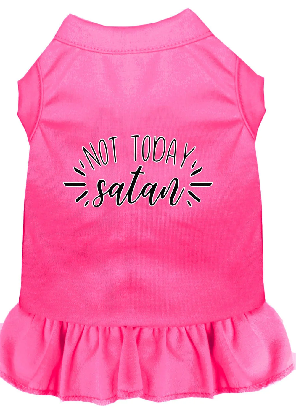 Pet Dress "Not Today Satan" - Image 8